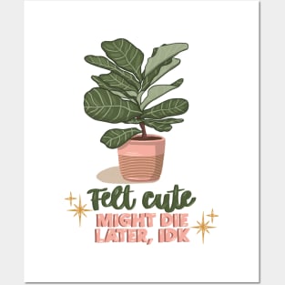 Fiddle Leaf Fig Posters and Art